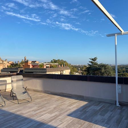 Ferienwohnung Attico Panoramico Luxury Roma Exterior foto