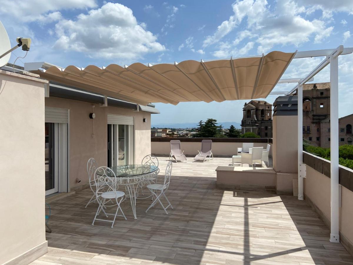 Ferienwohnung Attico Panoramico Luxury Roma Exterior foto